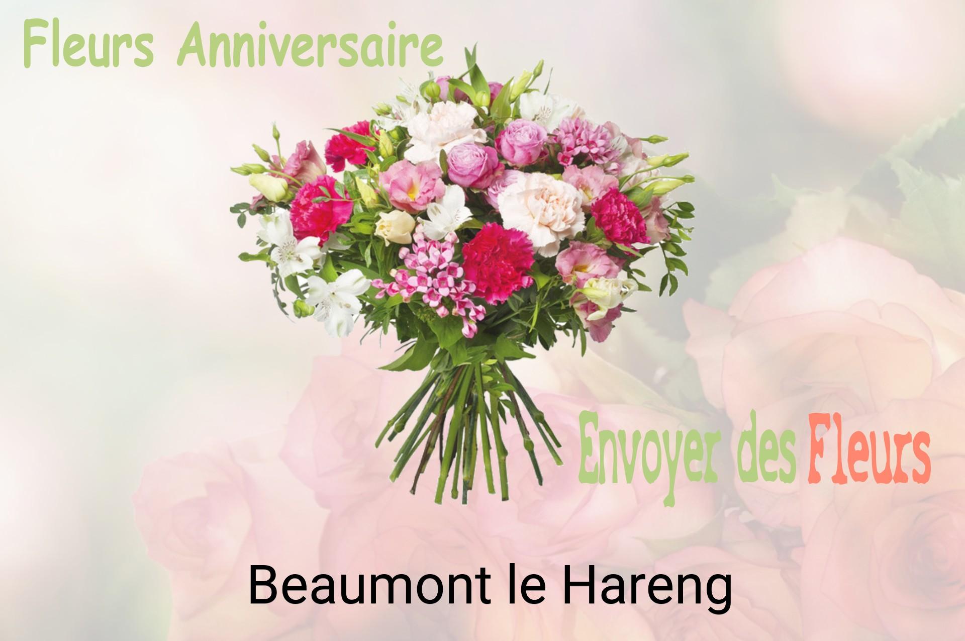 Bouquet de fleurs d’anniversaire livré à Beaumont-le-Hareng